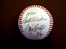 JIM BOUTON BEST WISHES WSC YANKEES PITCHER SIGNED AUTO BABE RUTH BASEBALL JSA 