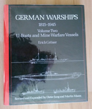 German Warships 1815-1945 v2: UBoats and Mine Warfare (Conway 1991 1st) Groner