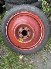 Saab 900 9-3 aero Viggen hot Genuine Red Spare Wheel 4569661 + tyre T 115 70 16”