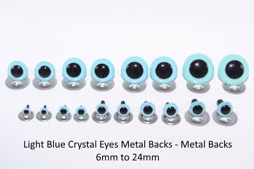 Light blue crystal - blue, with
