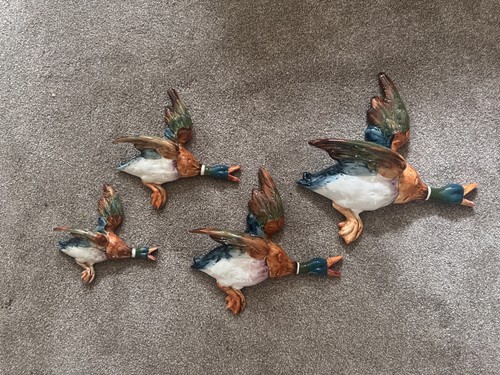 Beswick flying mallard - flying, duck
