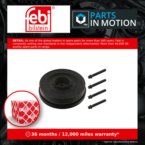 Crankshaft pulley fits - crankshaft,