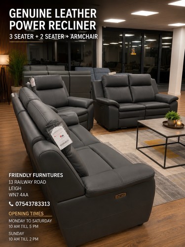 Black genuine leather - black,