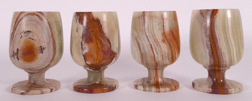 Onyx carved marble goblet wine - onyx,