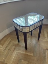 Mirror Side Table with