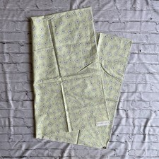 Rachel Ashwell Shabby Chic Bandana Sage Poplin Fabric Yardage Vintage Rare 36x54