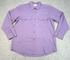 Rohan Trailblazer Womens Long Sleeve Purple Walking Shirt Size Med Bust 35"-37"