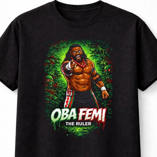 Oba femi the ruler graphic - oba,