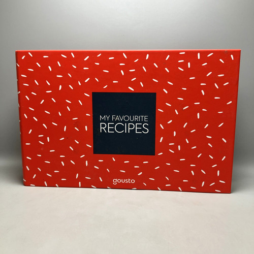Gousto recipe card folder ring - gousto,
