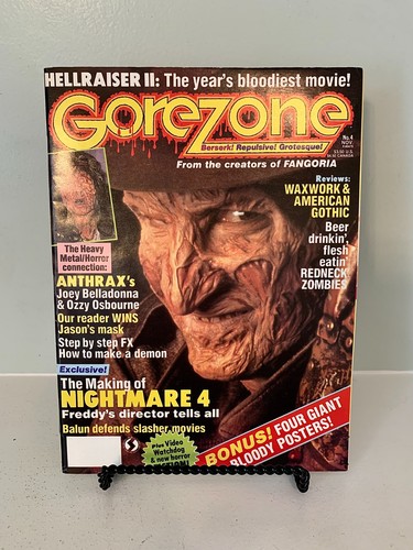 Gorezone magazine issue - gorezone,