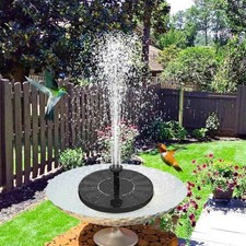 Solar Fountain Pump Powered