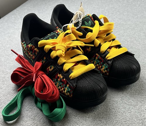 Bob marley adidas superstar - x,