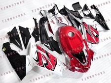 For 2006-2011 Aprilia RS125 Red White ABS Injection Bodywork Fairing Kit Panels