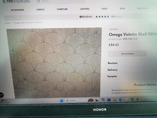 art deco  fabric Omega Voletto