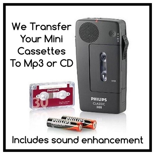 Dictaphone mini cassette tape - mini,