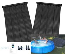 Solar Panel Swimming Pool Heating Hot Water Free Energy Saving Sun Heater Kit4Sq