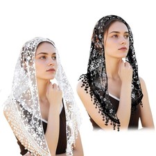 Lace Mass Veils Women Catholic