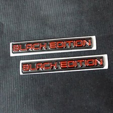 2x Matte Red BLACK EDITION