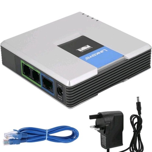 Voip phone adapter port - 2,