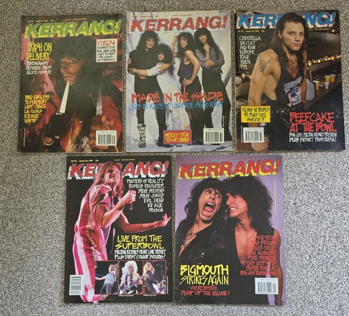 Early kerrangs 5 - kerrangs, x