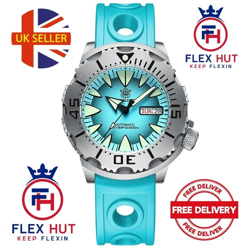 Steeldive sd1984 aqua rubber - steeldive,
