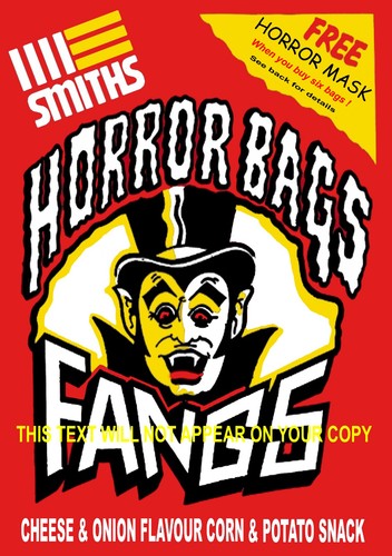 Smiths crisps horror bags - smiths,
