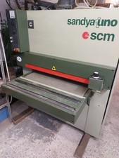 SCM Wide Belt Sander Sandya uno 1 and  1K . 2 available used woodworking machine