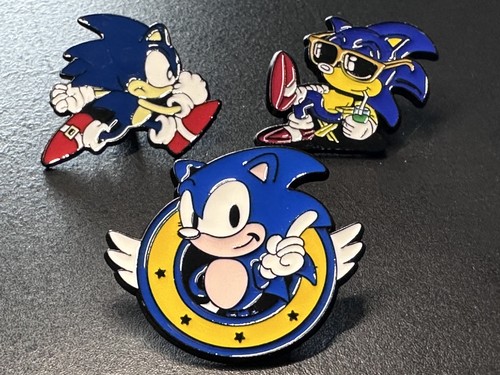 Sonic the hedgehog enamel - x,