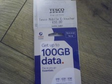 Tesco Mobile Pay as you go SIM