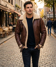 Men's B3 Bomber Jacket - Brown