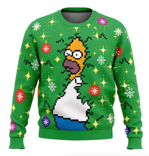 Homer Christmas Print Funny
