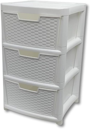 Large rattan style storage - large,