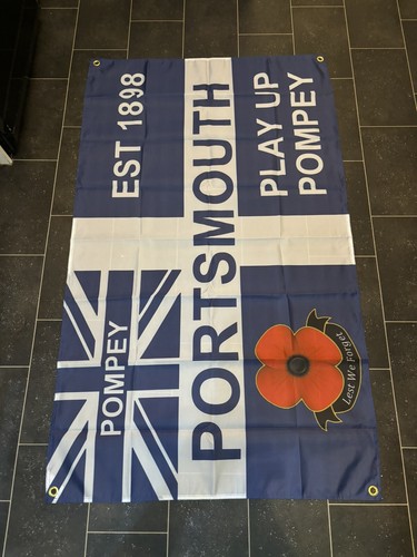 Portsmouth pompey flag - flag, by