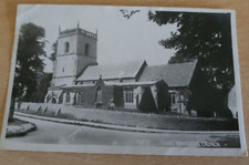 Postcard Berkshire East Hendred Church England posted 1949