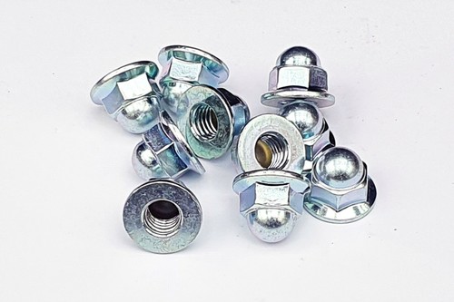 Flanged dome nut acorn - m6,