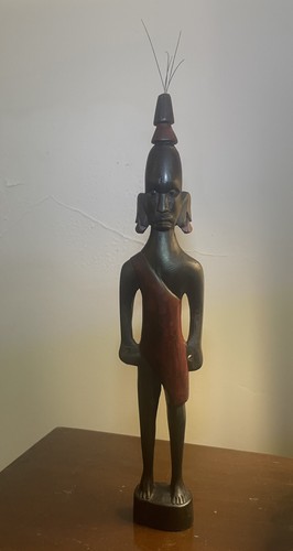 Hand carved african maasai - african,