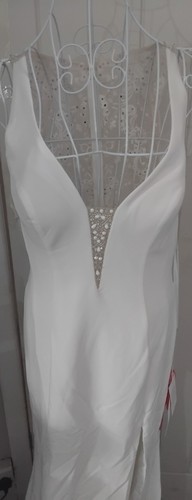 Morilee mermaid ivory lace - ivory, v
