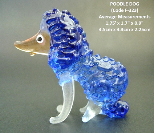 Glass dog poodle pet puppy - poodle,