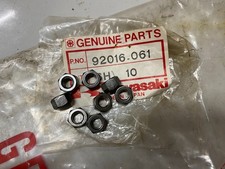 KAWASAKI NOS TAPPET ADJUSTER LOCK NUTS (8) KL250 Z200 Z250 Z400 Z440 KLT KLF