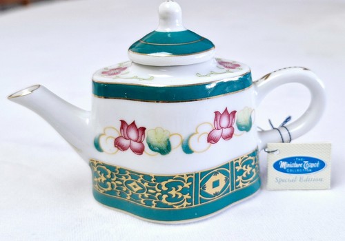 Mini porcelain decorative tea - porcelain,