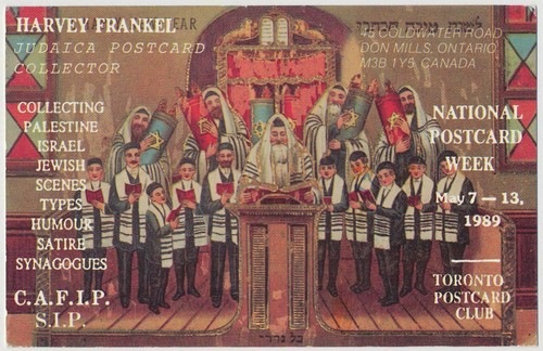 National post card week - card, 1989