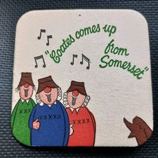 Coates Cider Beer Mat Uk Cat