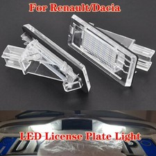 White LED License Number Plate