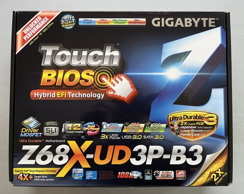 Gigabyte z68x ud3p - ga-z68x-ud3p-b3, intel
