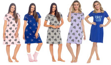 Jersey Cotton Printed Nightie