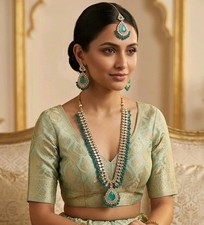 Turquoise Indian bollywood