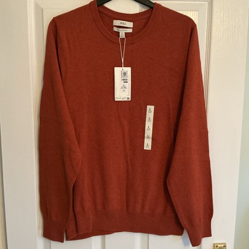 Men crew neck cotton - m&s,