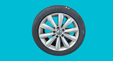 VW PASSAT B7 2013 ALLOY WHEEL 17'' WITH TYRE 235/45/17 3AA601025F (5)