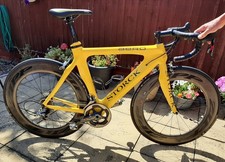 Storck Aero Road bike custom sprayed with ZIPP 808 rims. see full description