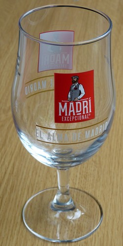 Madri beer glass alma de - madri, el